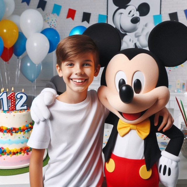 Cambia tu rostro y celebra con Mickey en un cumpleaños único