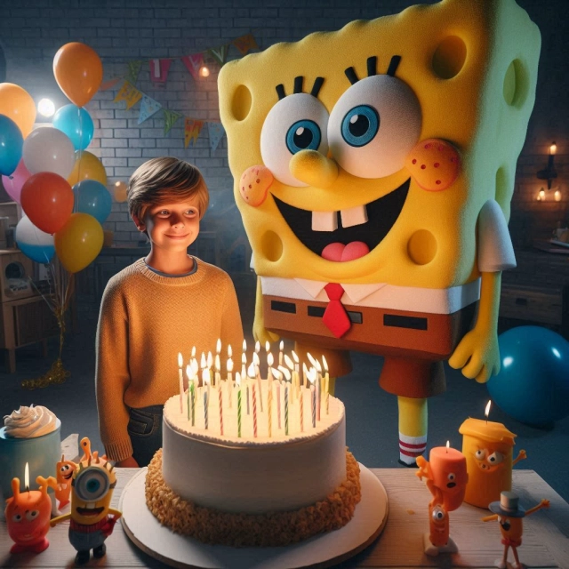 Celebra tu cumpleaños con Bob Esponja y face-swap inolvidable