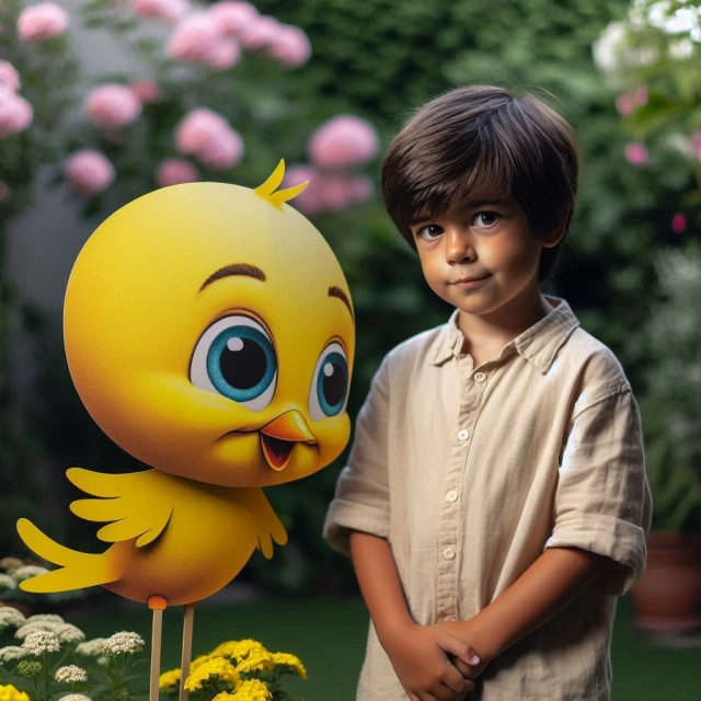 Cambia de rostro y conoce a tu polluelo en el parque