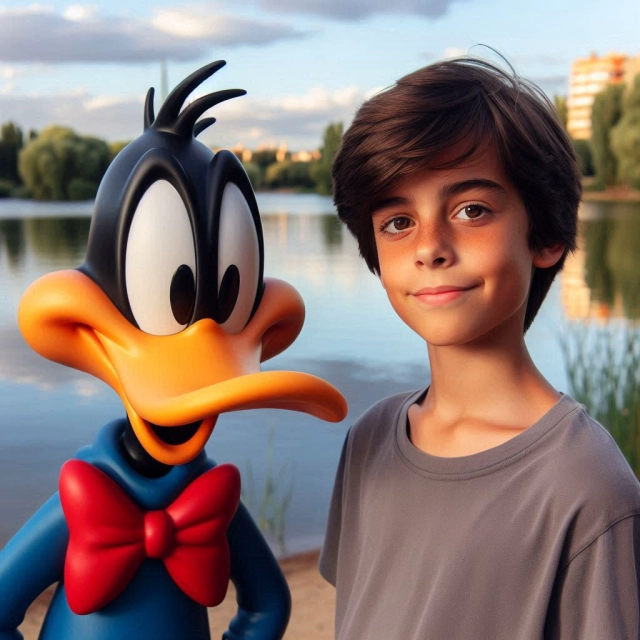 Cambia de rostro y sé amigo de Pato Lucas en la aventura animada