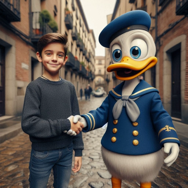 Cambia tu rostro para ser amigo de Donald en Europa