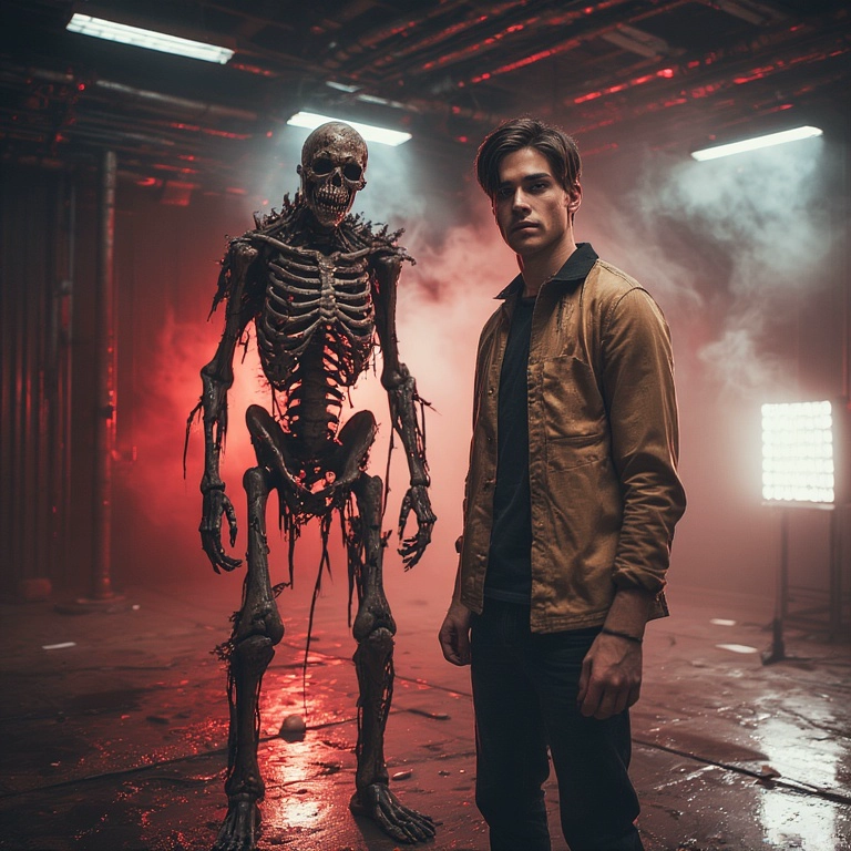 Vive el horror personalizando tu rostro en un escenario escalofriante