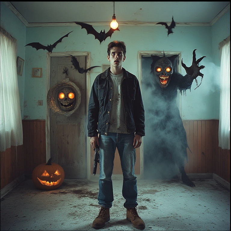 Transforma tu rostro en una escena de terror encantadora