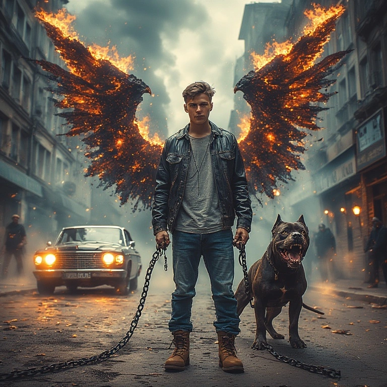 Transforma Tu Rostro en un Escenario de Acción Épico