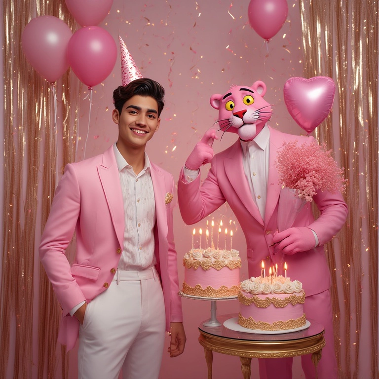 Celebra con estilo: Cambia tu cara en una fiesta de cumpleaños rosa