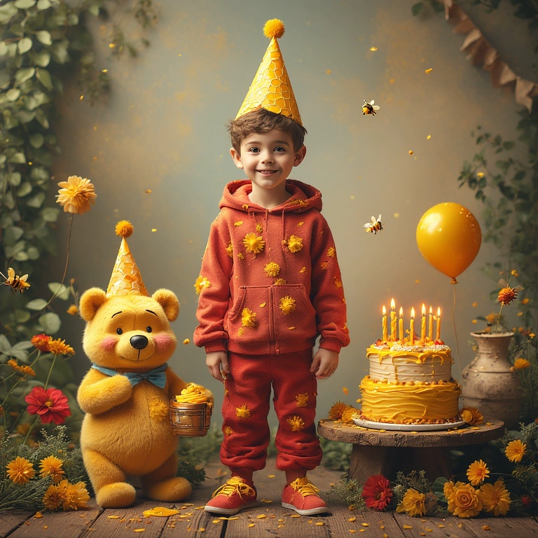 Vive un Mágico Cumpleaños con Winnie the Pooh en Tu Propia Piel
