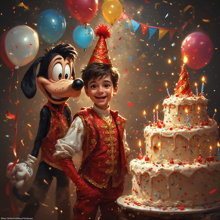 Celebra con Goofy y Personaliza Tu Fiesta de Cumpleaños