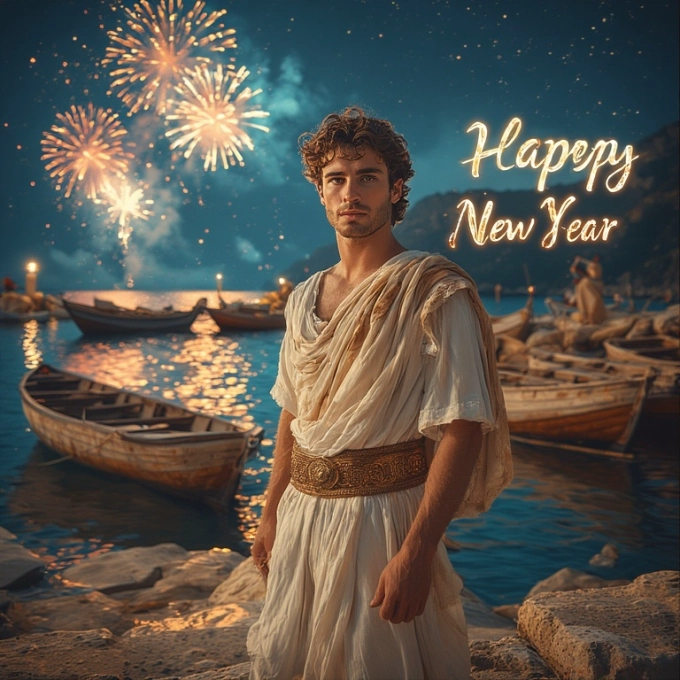 Cambia Tu Cara en Retratos Festivos de Año Nuevo