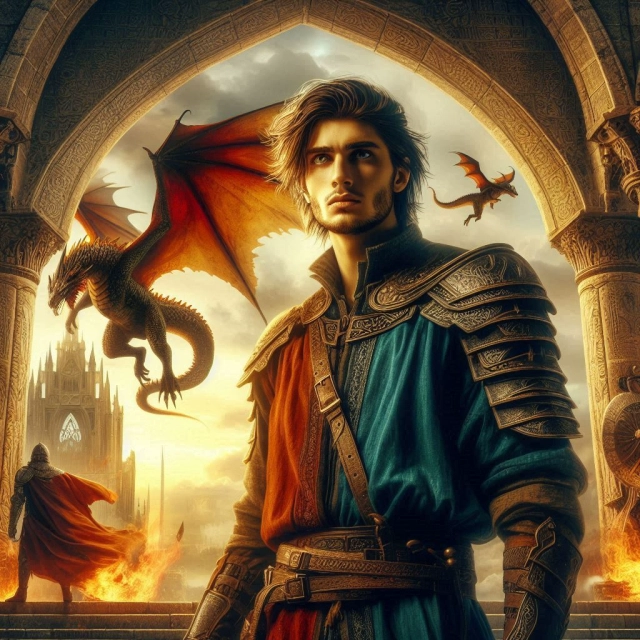 Convierte tu rostro en un valiente guerrero frente a dragones