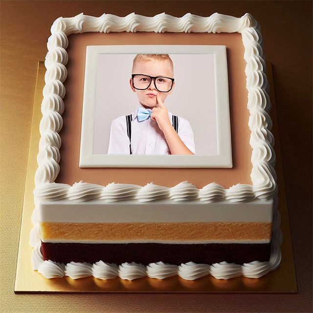 Personaliza tu foto en un marco de pastel elegante y único