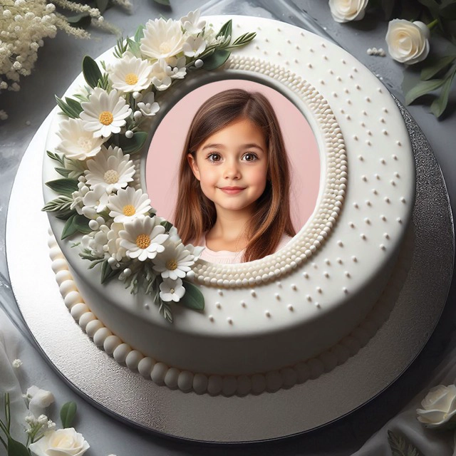 Enmarca tus fotos con elegancia en un pastel decorado único