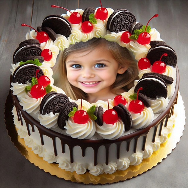 Personaliza tus fotos con un marco de pastel decadente y tentador