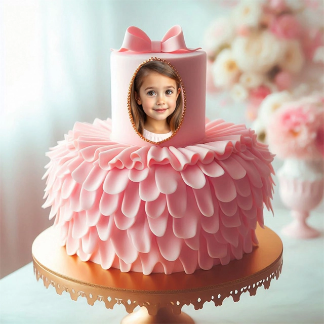 Enmarca tus recuerdos en un pastel rosa con encanto y dulzura