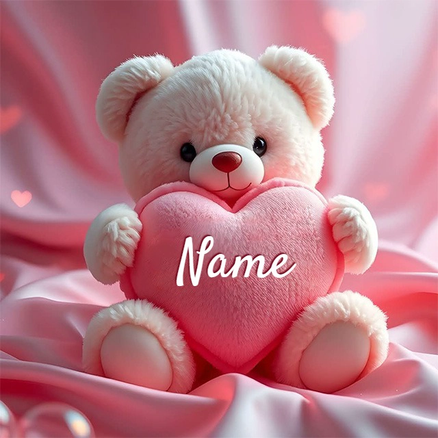 Personaliza tu oso de peluche con un mensaje amoroso en la imagen