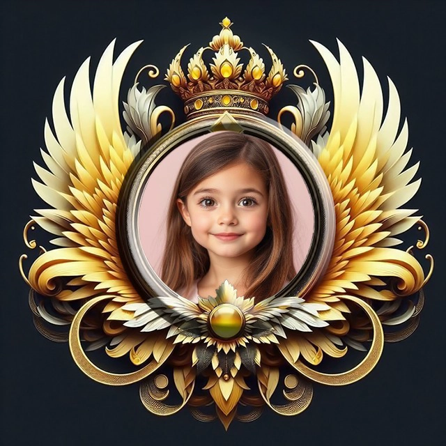 Enmarca tus fotos con elegancia real y detalles dorados