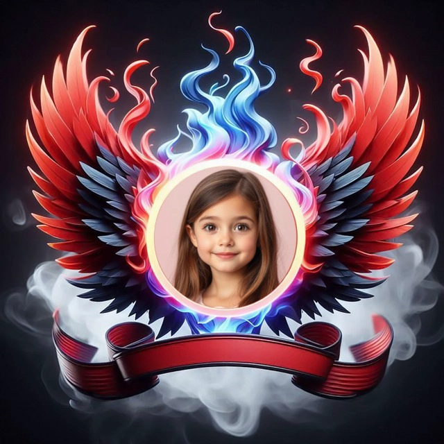 Enmarca tus fotos con un diseño ardiente y vibrante