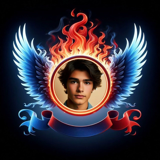 Personaliza tus fotos con un marco de contrastes intensos y alas