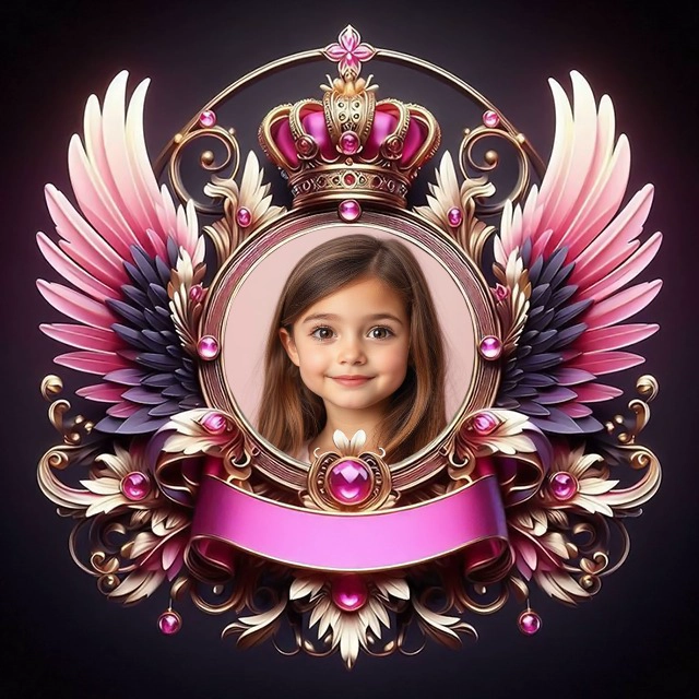 Enmarca tus fotos con elegancia en rosa y dorado