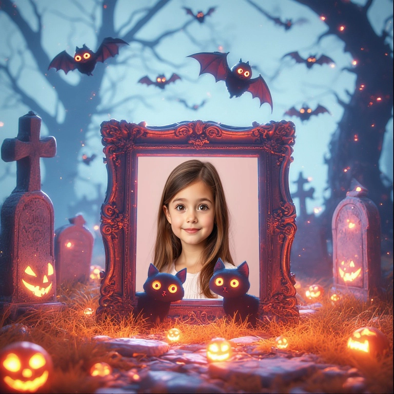 Sumérgete en un marco espeluznante lleno de encanto mágico
