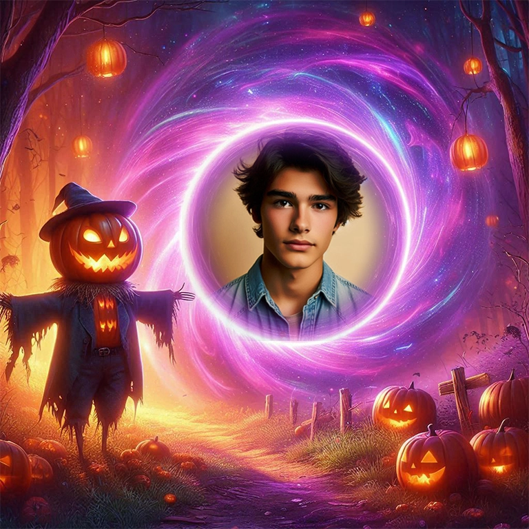 Sumérgete en un Halloween mágico con nuestro marco encantado