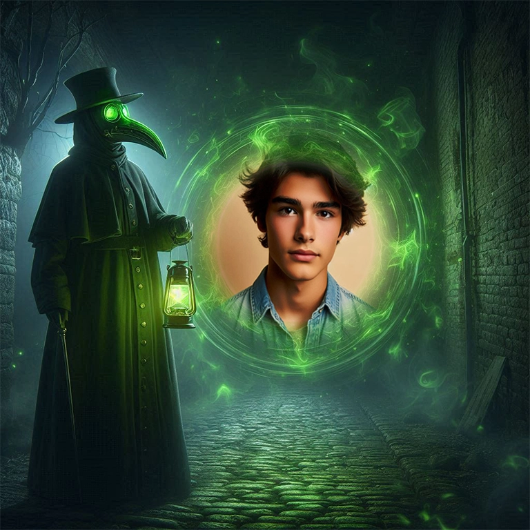 Transforma tus fotos con el enigmático doctor de la peste