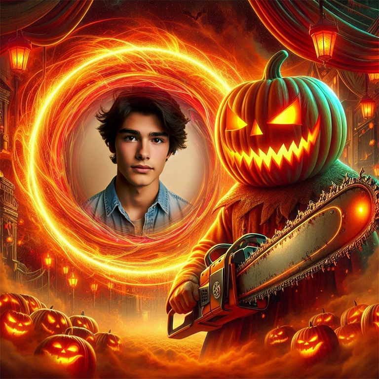 Transforma tus fotos con el espeluznante marco de Halloween
