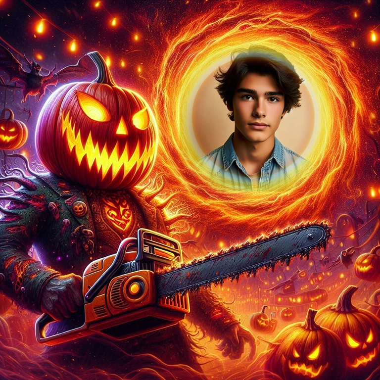 Convierte tu foto en una terrorífica escena de Halloween