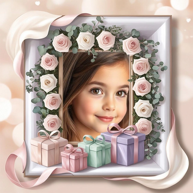 Enmarca tus recuerdos con elegancia floral y romanticismo