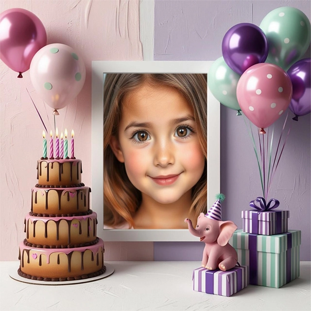 Crea Recuerdos Encantadores con Marcos de Cumpleaños Especiales