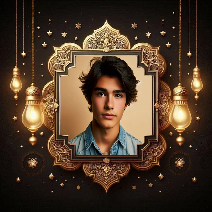 Transforma tus fotos con un marco dorado majestuoso y único