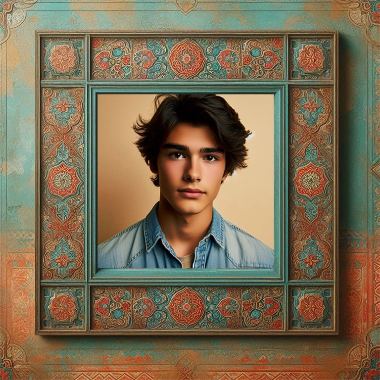 Transforma tus fotos con marcos marroquíes llenos de vida