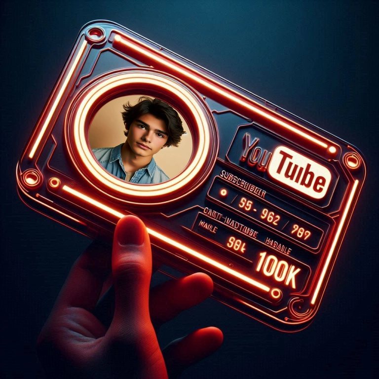 Personaliza tus fotos con un marco YouTube moderno y único