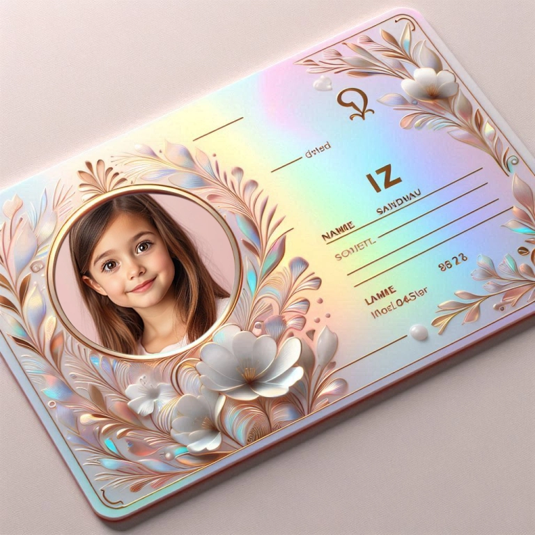 Enmarca tus recuerdos con un toque holográfico y floral