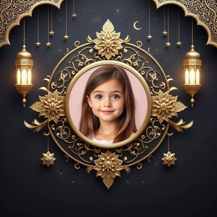 Enmarca tus momentos con elegancia festiva y dorada