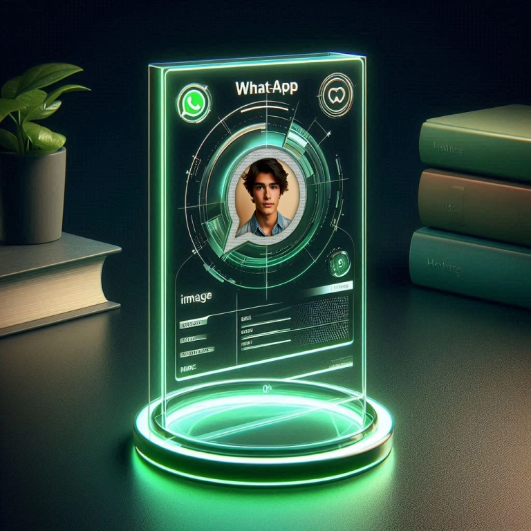 Transforma tus fotos con un marco WhatsApp futurista y elegante
