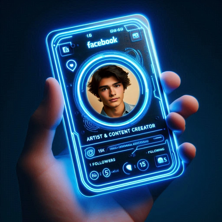 Impulsa tu Creatividad con un Marco Futurista en Facebook