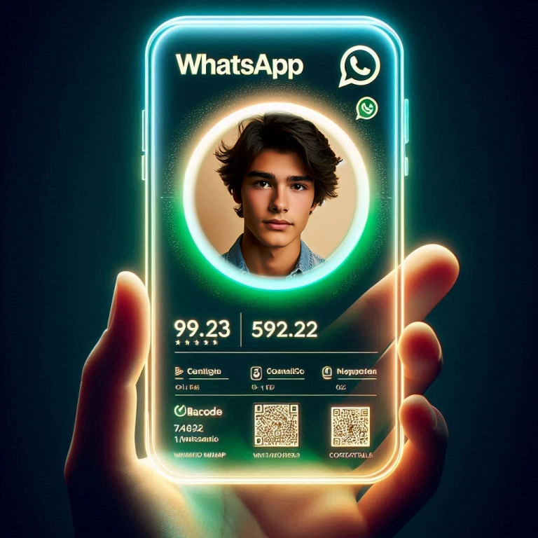 Transforma tus fotos con un marco neon WhatsApp vibrante