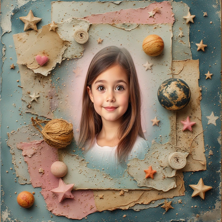 Envuelve tus recuerdos en un collage de ensueño y nostalgia