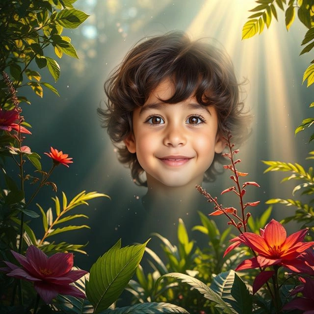 Transforma tus fotos con un marco natural lleno de vida y color