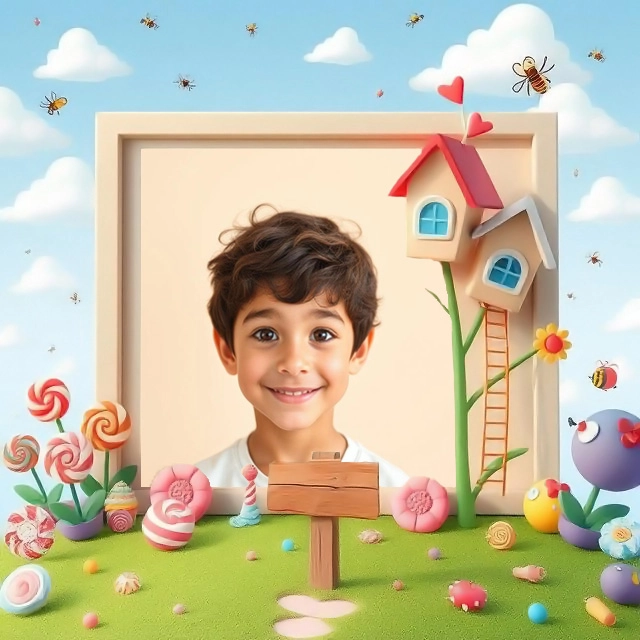 Sumérgete en un Mundo de Dulces Fantasías con tu Foto