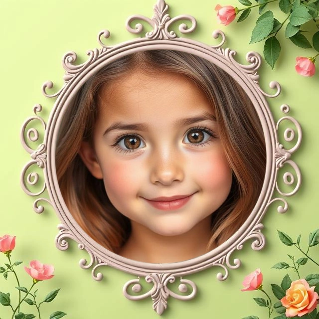 Transforma tus recuerdos con un marco floral encantador