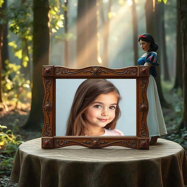 Enmarca tus recuerdos en un bosque encantado con Blancanieves