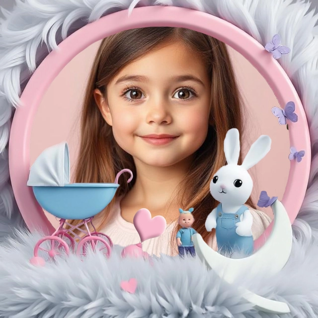 Enmarca tus Recuerdos con Encanto en un Tierno Marco Rosa