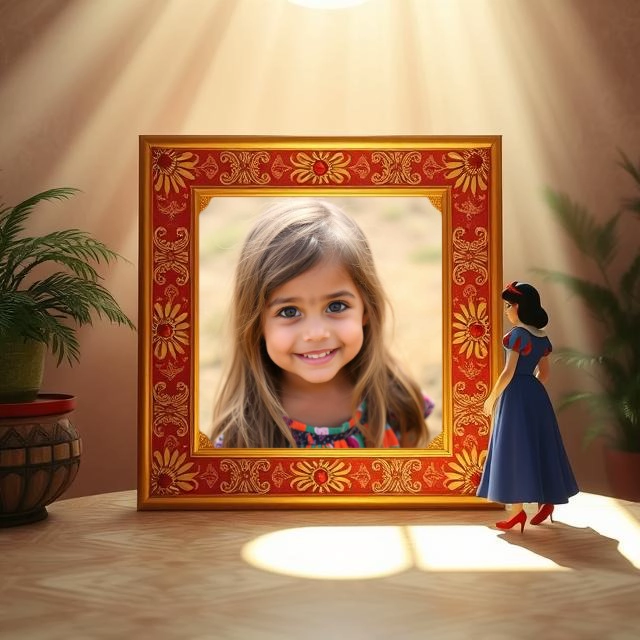 Enmarca tus fotos con elegancia de cuento y Blancanieves