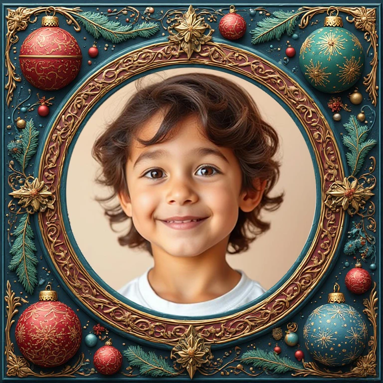 Transforma tus fotos con un marco real para Año Nuevo