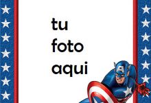 Capitán América Marcos Para Foto 220x150 - Capitán América Marcos Para Foto