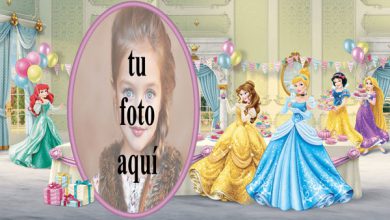 Niños De Cumpleaños Con Princesa De Disney Marcos para fotos 390x220 - Niños De Cumpleaños Con Princesa De Disney Marcos para fotos